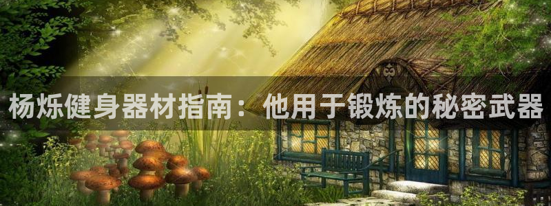 意昂3集团简介：杨烁健身器材指南：他用于锻炼的秘密武