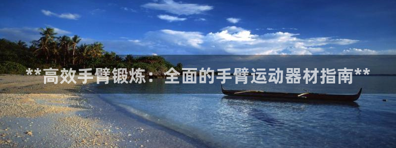海南意昂体育3：**高效手臂锻炼：全面的手臂运动器材指南**