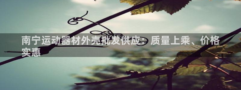 意昂3开户：南宁运动器材外壳批发供应：质量上乘、价格