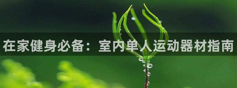 意昂体育3开户：在家健身必备：室内单人运动器材指南