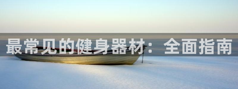 意昂体育3官方客服电话：最常见的健身器材：全面指南