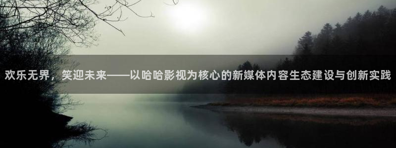 大b影院：欢乐无界，笑迎未来——以哈哈影视为核心的新媒体内容生态建设与创新实践